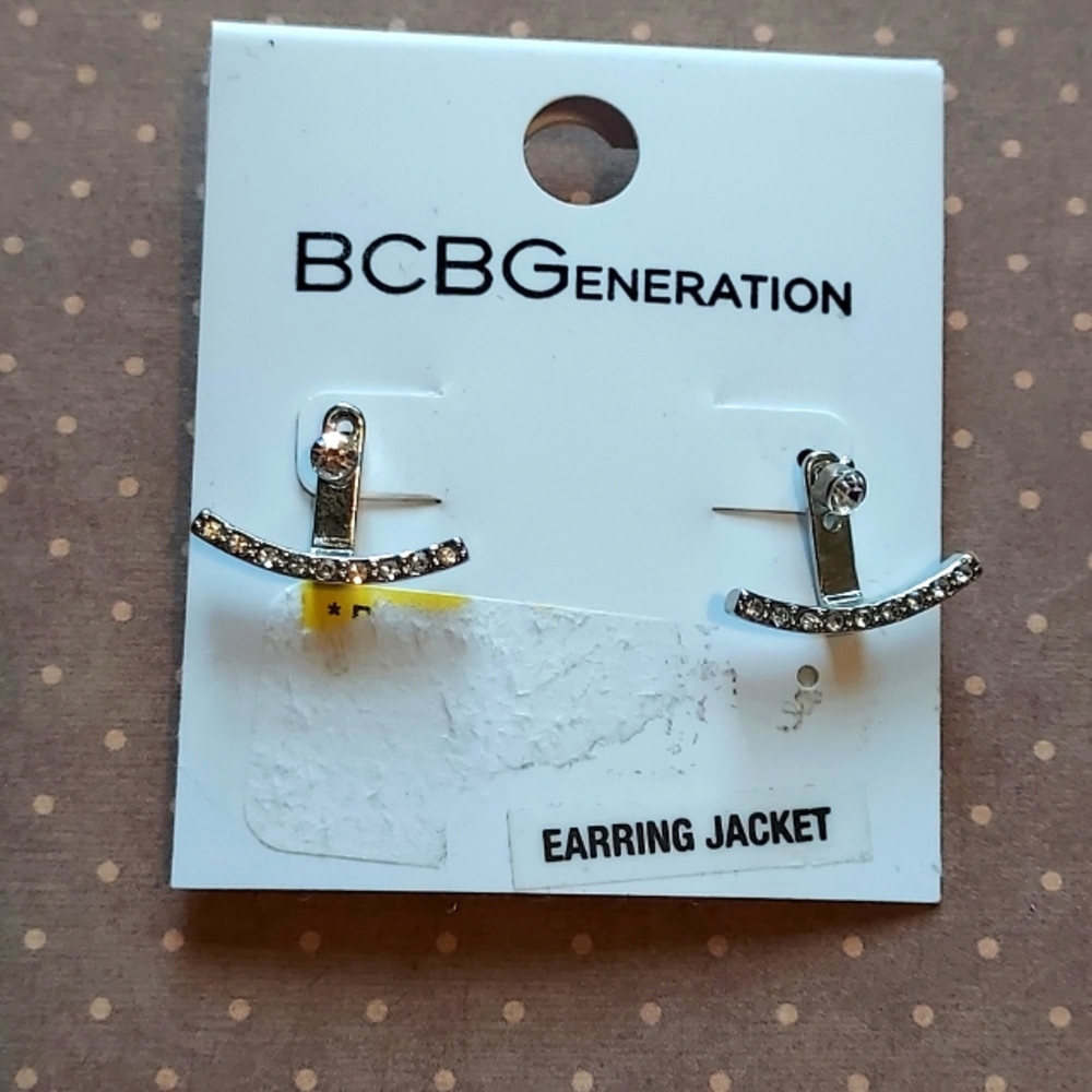 NWT BCBGeneration Earring Jacket